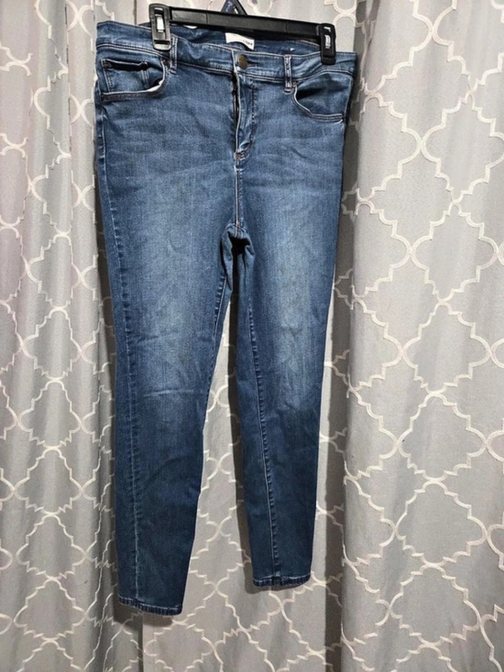 LOFT Skinny Jeans Blue Waist 32
